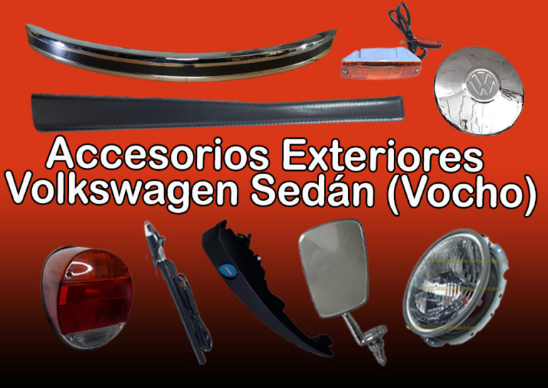 accesorios exteriores vocho