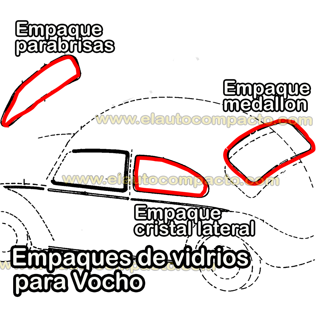 Accesorios, piezas y refacciones para restauración de Vocho ...