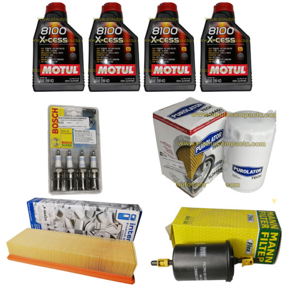 paquete kit afinacion derby bujia tres electrodos bosch aceite sintetico MOTUL