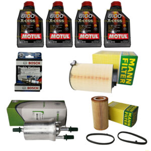 paquete kit afinacion jetta a6 2.0 bujia PLATINO bosch aceite sintetico MOTUL