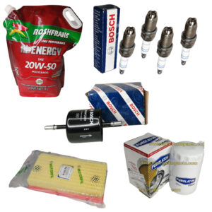 paquete kit afinacion pointer bujias tres electrodos bosch aceite aceite roshfrans 20w-50