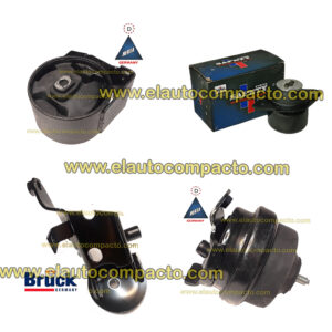 KIT SOPORTES MOTOR GOLF JETTA A2 NACIONAL