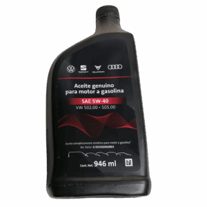 Aceite Sintetico volkswagen 5W-40 (946Ml) Original
