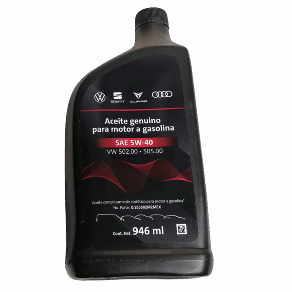Aceite Sintetico volkswagen 5W-40 (946Ml) Original